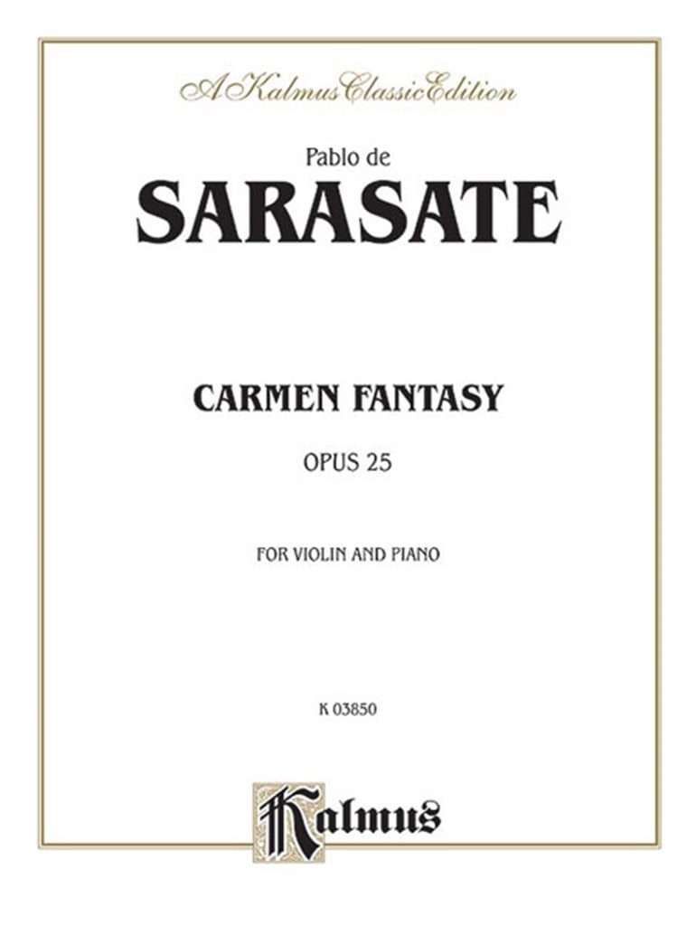 Carmen Fantasy, Op. 25